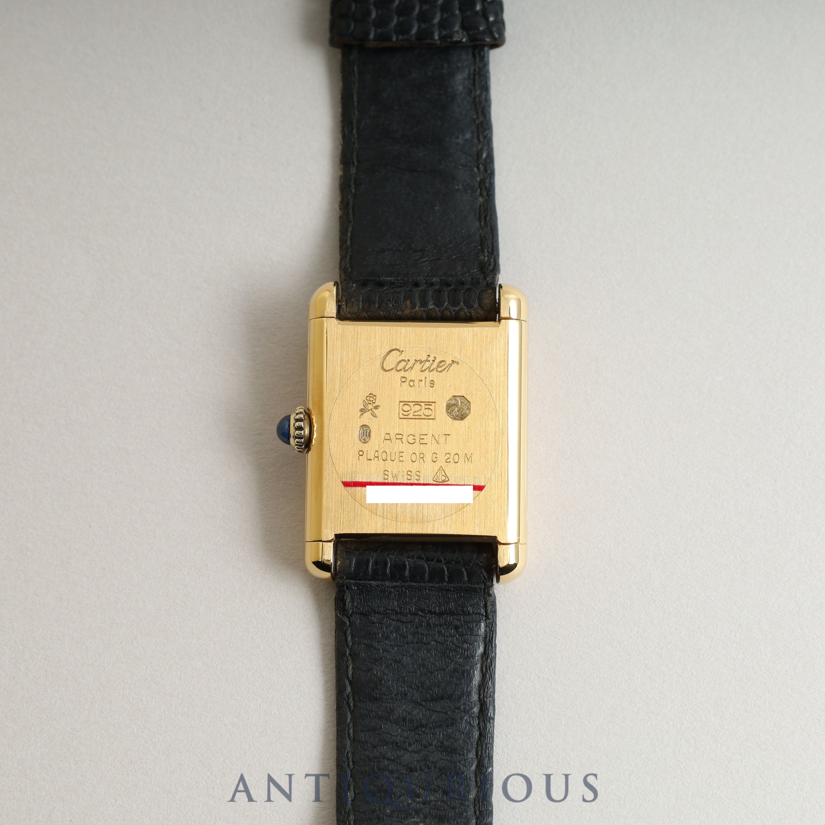 日本早割未使用品 CARTIER (カルティエ) 腕時計 純正 レザーベルト ストラップ 18ｍｍ 尾錠付き ライトブルー パシャC など その他
