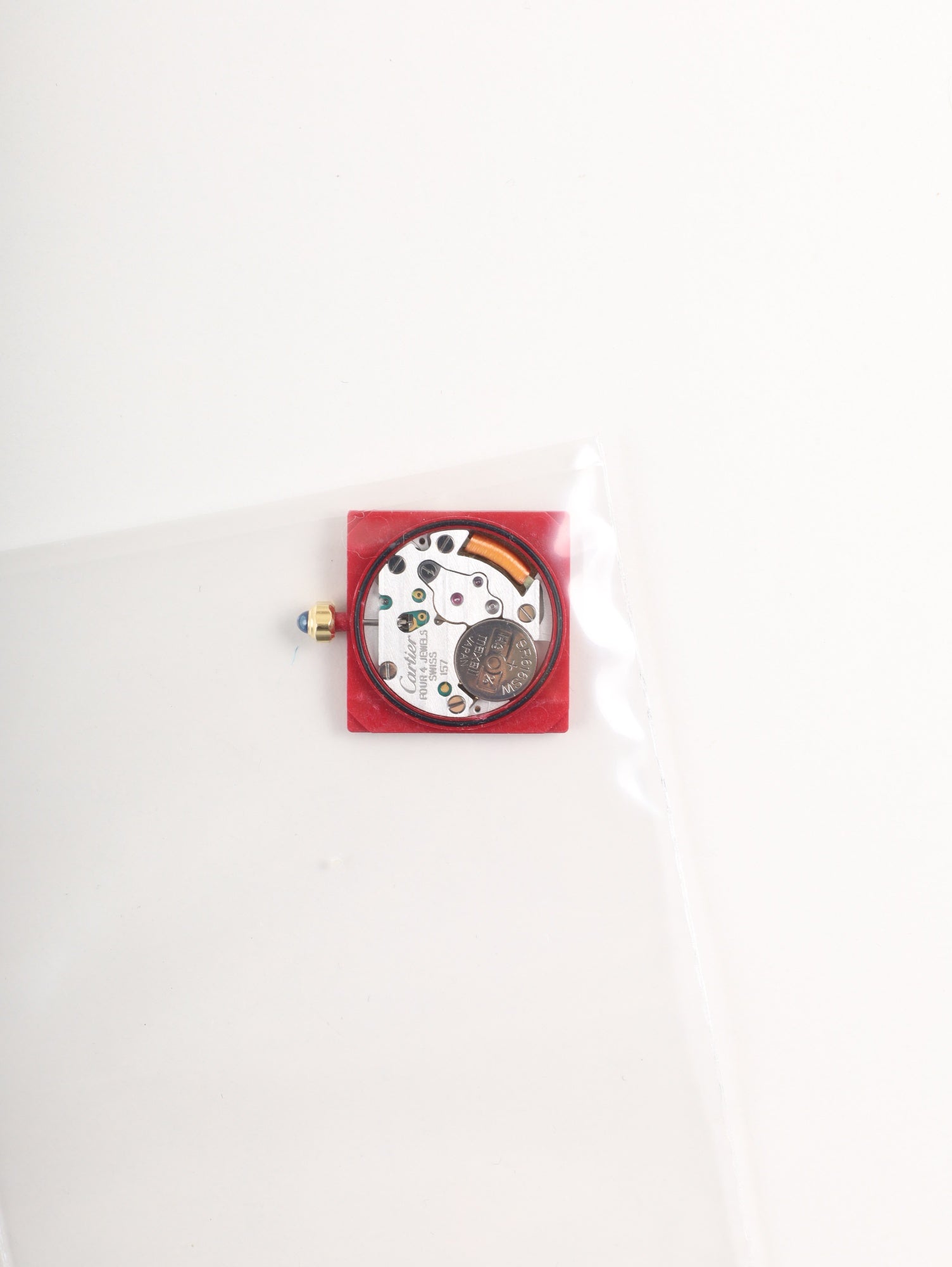 カルティエ マストタンク SM 3 66001クォーツ Cal.157 SV925 革 純正ピンバックル（GP）オニキス文字盤（SWISS表記）オーバーホール済み 新品仕上げ済み