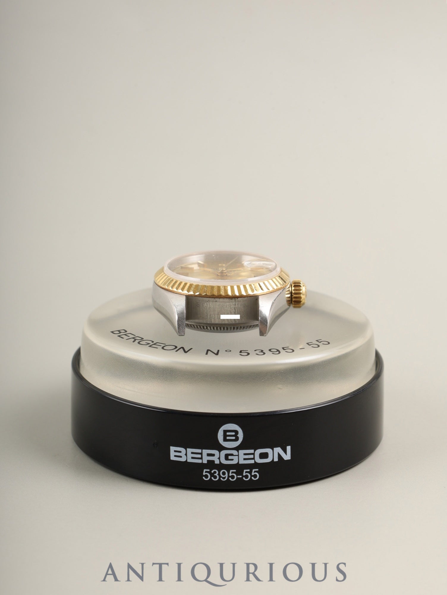 ロレックス デイトジャスト レディ 69173 自動巻き Cal.2135 SS/YG SS/YG シャンパン文字盤 S番（1993年）箱 保証書（1995年 / 個人名記載） カードホルダー 冊子 タグ オーバーホール済み