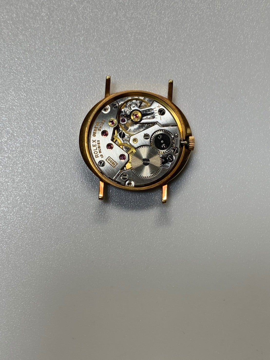 ロレックス チェリーニ 4181 手巻き Cal.1600 18K 革 純正ピンバックル