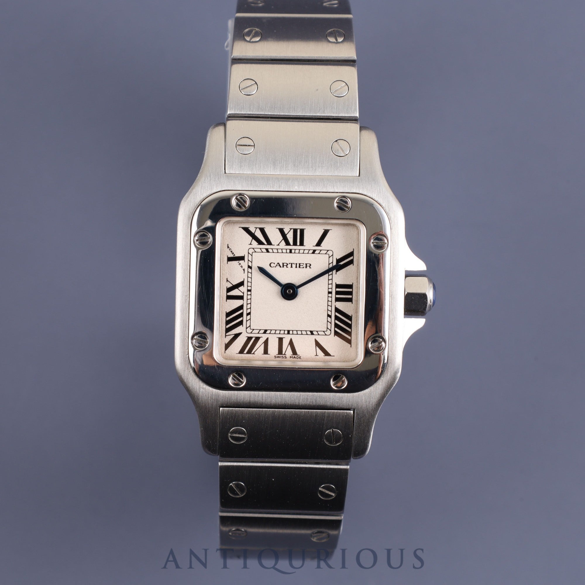 CARTIER カルティエ SANTOS GALBEE SM サントスガルベ SM W20056D6 / 1565 クォーツ SS SS ローマン文字盤 保証書（2023年）