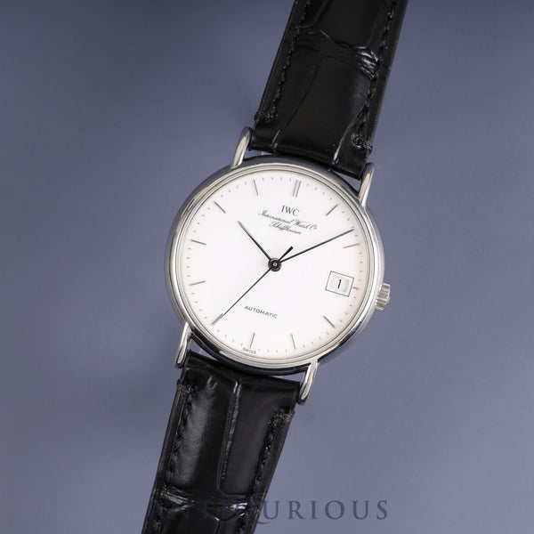 IWC ポートフィノ 自動巻き Cal.37521 SS 革 純正尾錠（SS） ホワイト文字盤 オーバーホール済み アイダブリュシー
