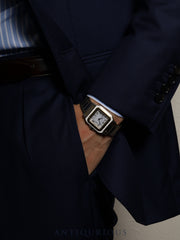 Cartier Santos Galbee LM 81036288/2961 Automatic Caliber 2671 Stainless Steel/Yellow Gold White Roman Dial Overhauled