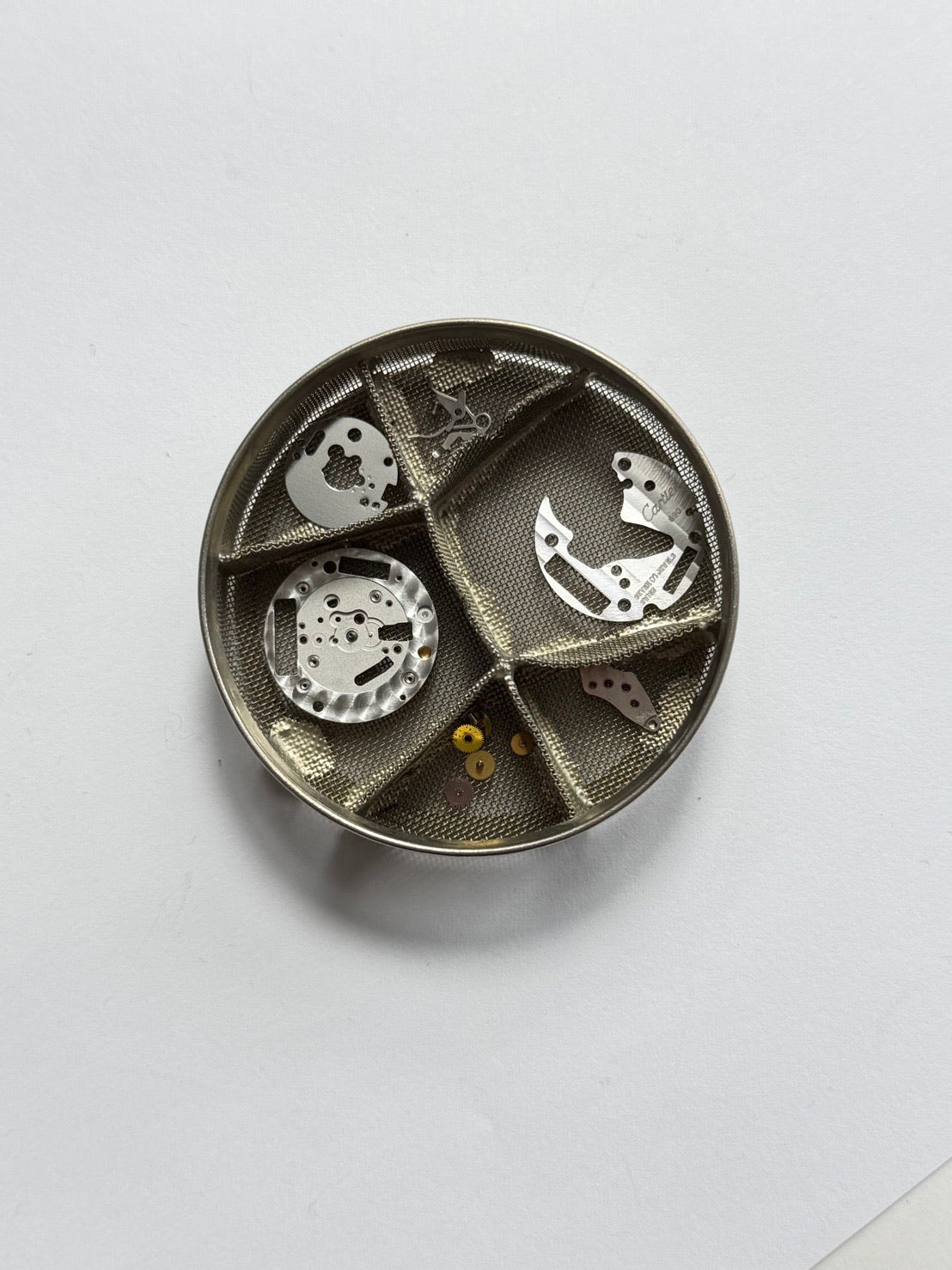 Cartier Must Tank LM 590005 Quartz Cal.690 SV925 Leather Genuine Pin Buckle (GP) Arabic Dial (SWISS marking) Overhauled Polished