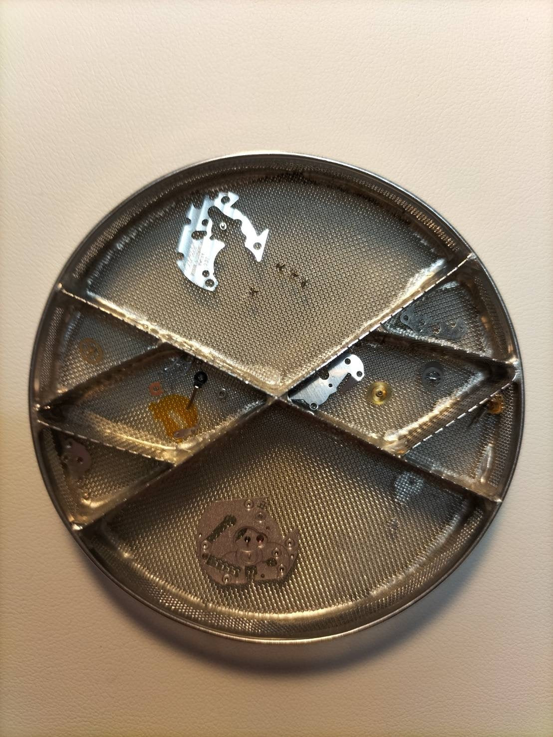 カルティエ マストタンク SM 557051 クォーツ Cal.057 SV925 革 純正尾錠（GP）ブラック飛びローマン文字盤（SWISS表記） オーバーホール済み