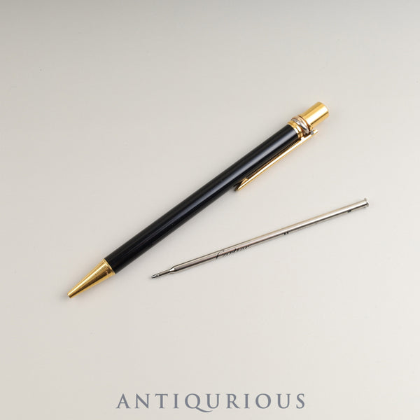Cartier Trinity Ballpoint Pen GP Twist Type Unused Refill