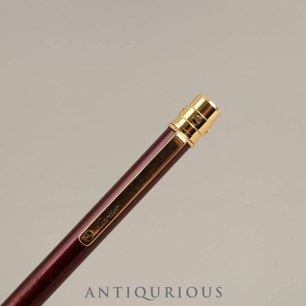 Cartier ballpoint pen Santos de Metal/GP *Refill replaced with a new one by Cartier