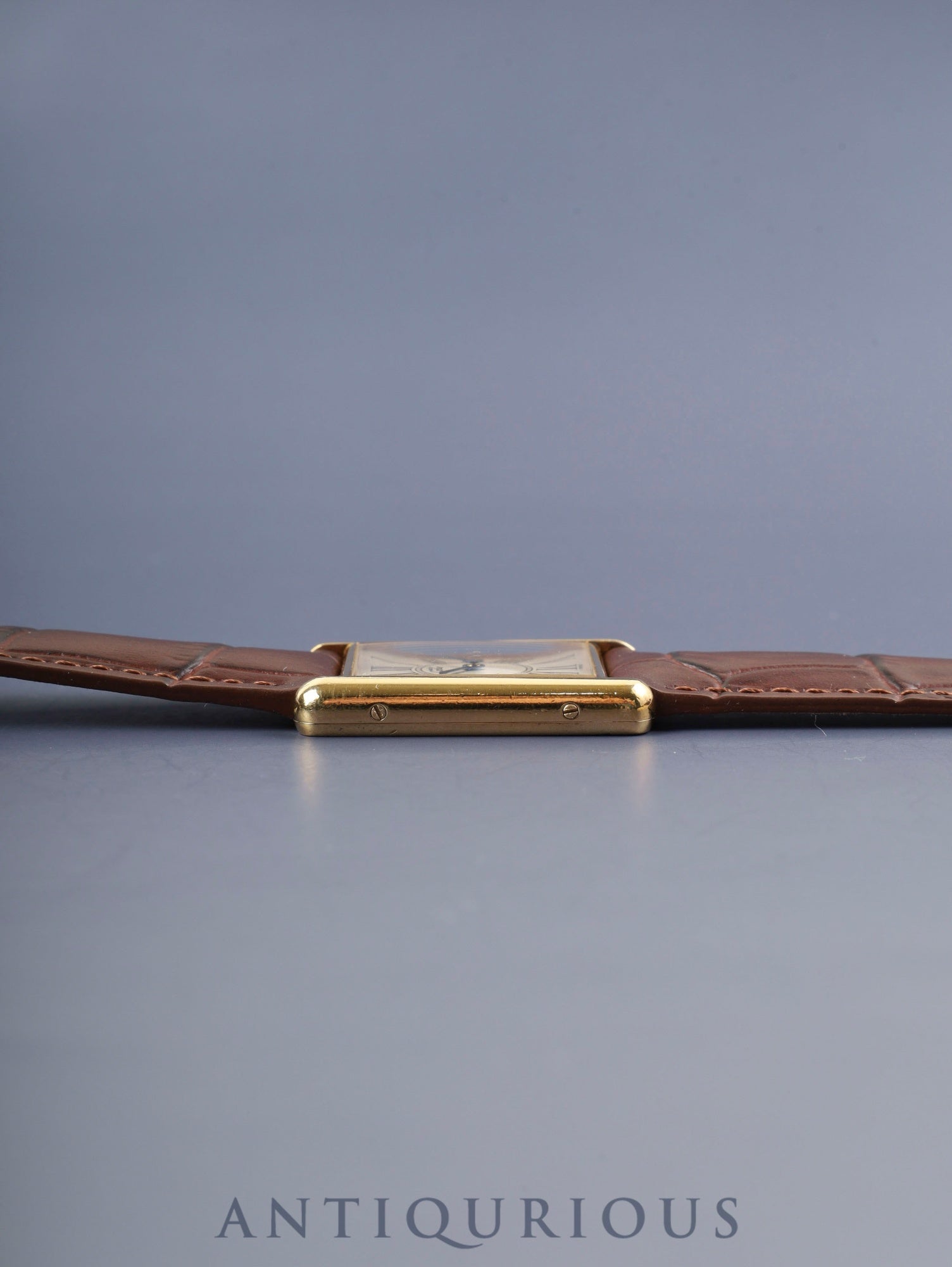 カルティエ マストタンク LM W1005554 / 590005 クォーツ Cal.90  SV925  革 純正Dバックル（GP）オパラン文字盤 オーバーホール済み