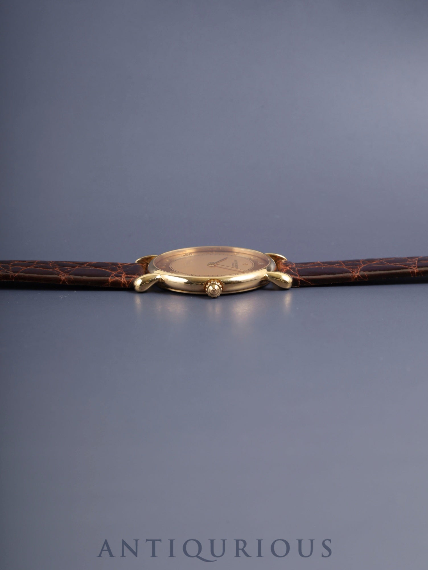 ヴァシュロン・コンスタンタン ヒストリカル 250周年記念 33084 手巻き Cal.1003/1 750YG 革 純正ピンバックル（750YG）ゴールドローマン文字盤 1985年 オーバーホール済み