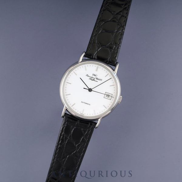 IWC アイダブリュシー ポートフィノ IW351320 自動巻き Cal.37521 SS 革 純正尾錠（SS） ホワイト文字盤 34mm オーバーホール済み