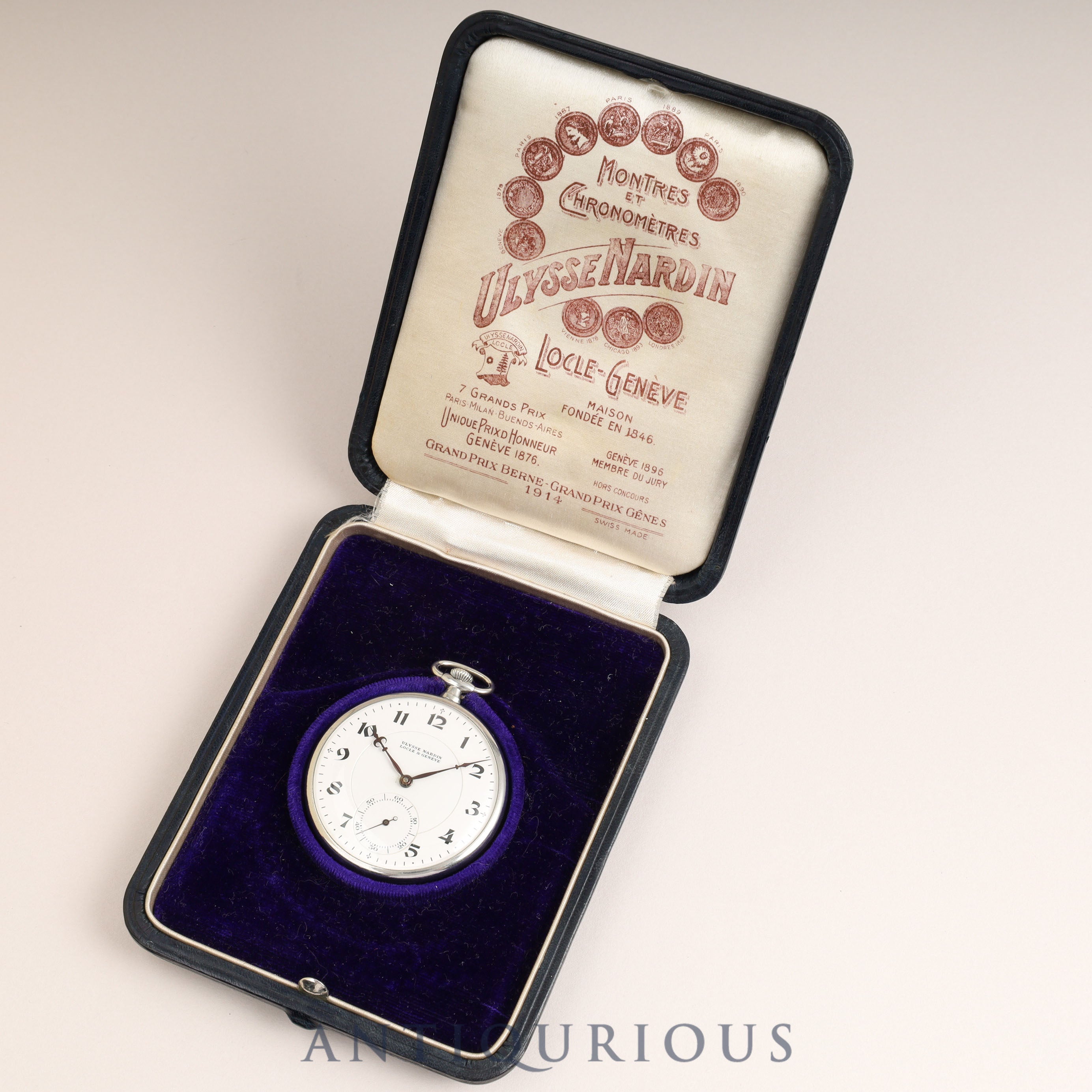 ULYSSE・NARDIN ユリスナルダン POCKET WATCH 懐中時計