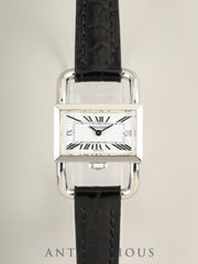 Jaeger-LeCoultre Driver's Watch Etrier 1671.42 Hand-wound SS Leather Original Pin Buckle (SS) White Dial Overhauled