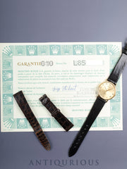 Rolex Cellini 5112 Manual Winding Caliber 1601 750YG Leather Genuine Pin Buckle (750YG) Champagne Dial L Series Warranty (1990) Overhauled