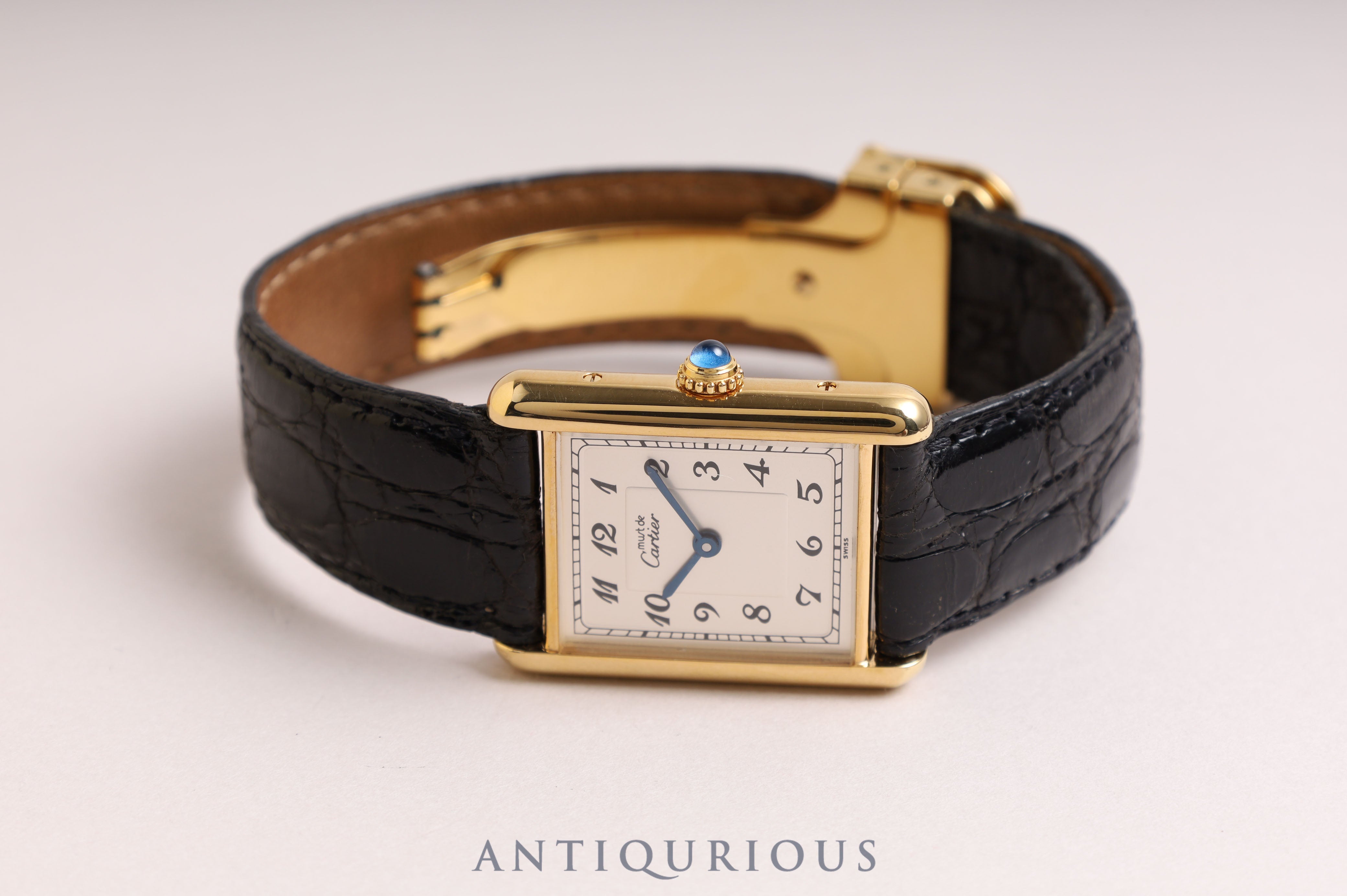 Cartier Must Tank LM QZ Arabic Dial