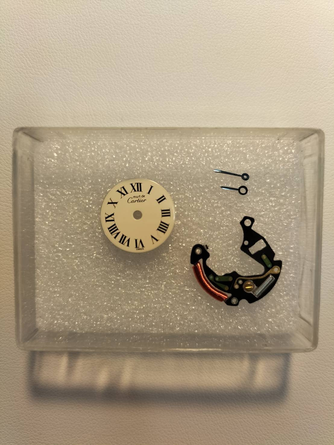 カルティエ マストコリゼ 590002 クォーツ Cal.90 SV925 革 純正ピンバックル（GP） アイボリーローマン文字盤 オーバーホール済み