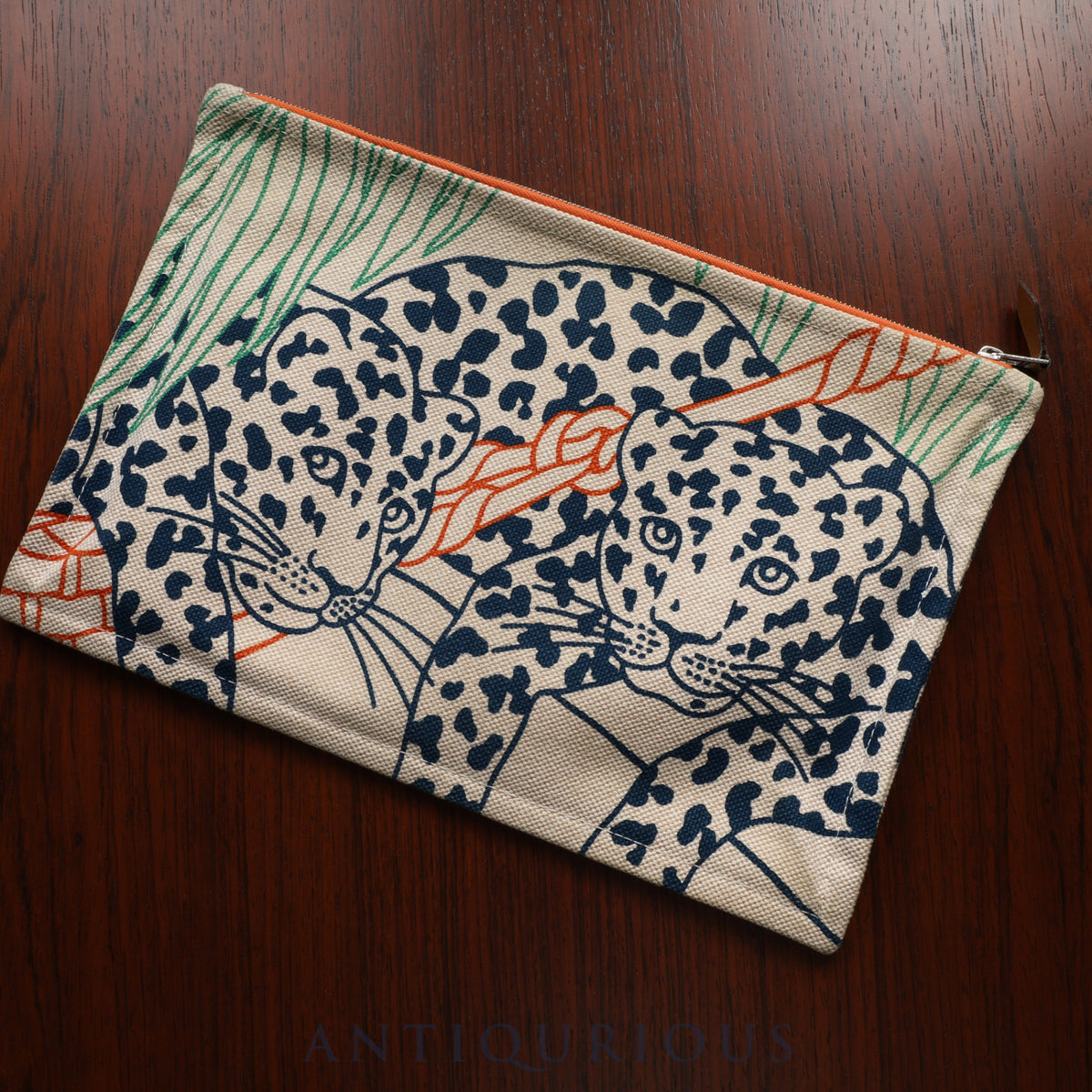 Hermes New Yachting GM Pouch 100% Cotton