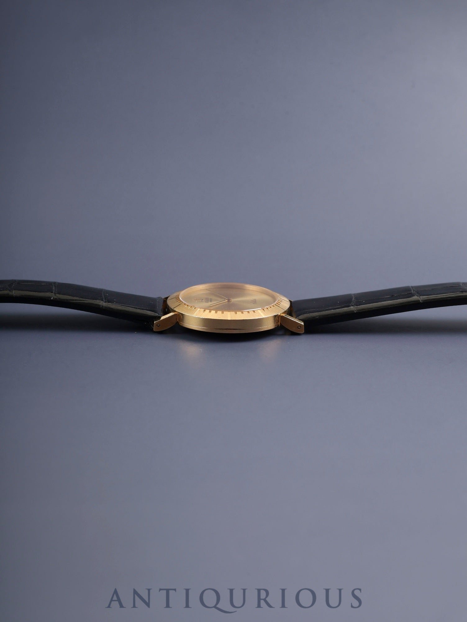 ロレックス チェリーニ 4083 手巻き Cal.1602 750YG 革 純正ピンバックル（GP）シャンパン文字盤 W番台（1994年～1995年）オーバーホール済み