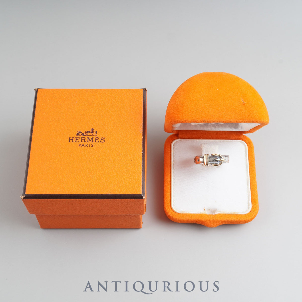 Hermes Ring Santur SV925/750 Size 14 Case