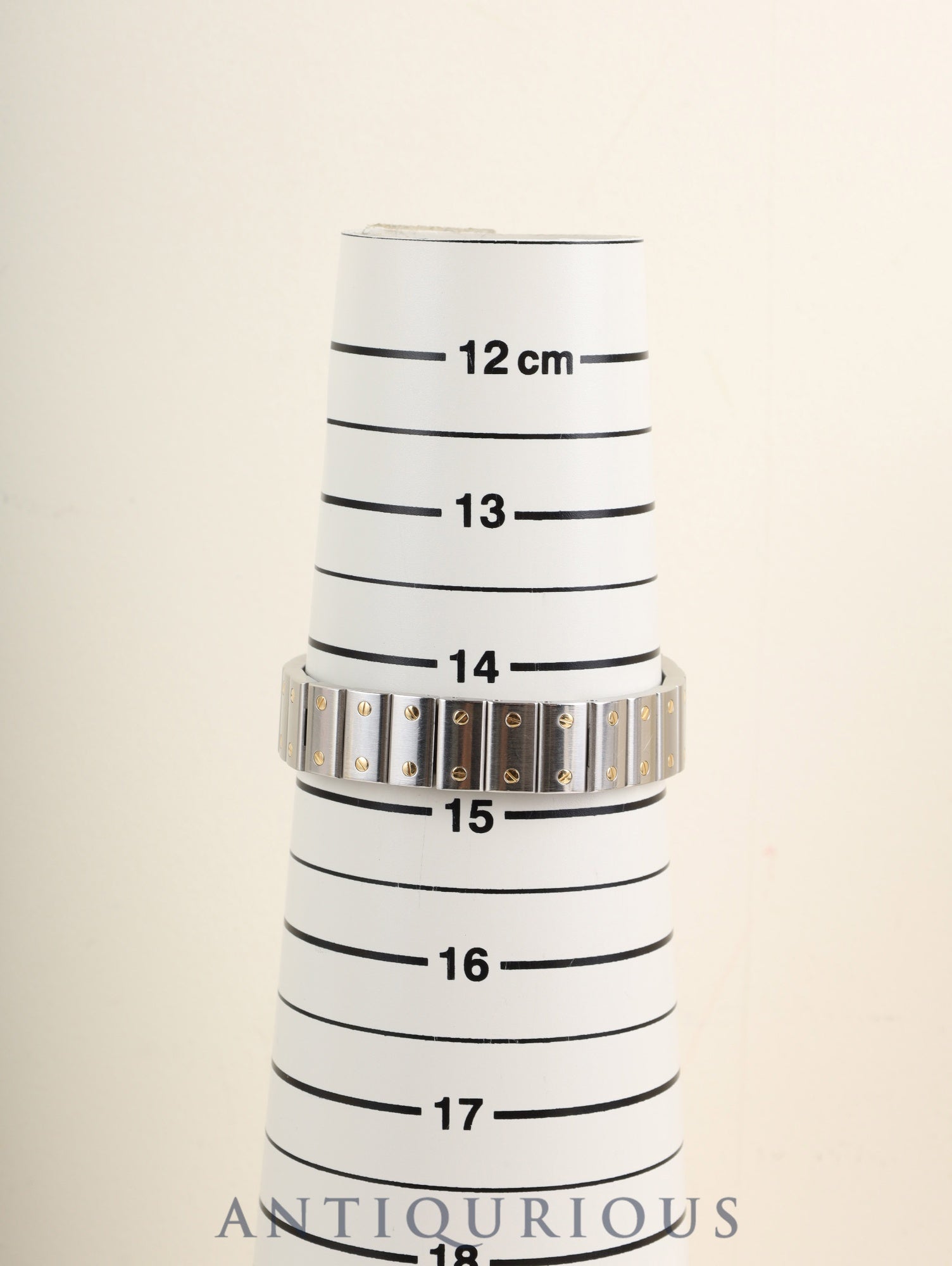 Cartier Santos Galbee SM W20012C4 / 1567 Quartz Cal.157 SS/YG SS/YG White Roman Dial (SWISS MADE) Warranty (2001) Overhauled