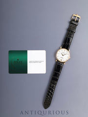 Rolex Cellini 5115/8 Manual Winding Cal.1602 18K 750YG Original Leather Strap Original Pin Buckle (750YG) Ivory Dial (SWISS MADE) A-serial (1998-1999) International Service Guarantee Card Overhauled