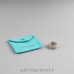 Tiffany Somerset SV925 Ring, Approx. Size 14.5, Bag