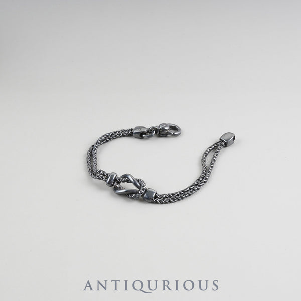 ティファニー ブレスレット センターノットダブルロープ スターリングシルバー