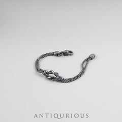 ティファニー ブレスレット センターノットダブルロープ スターリングシルバー