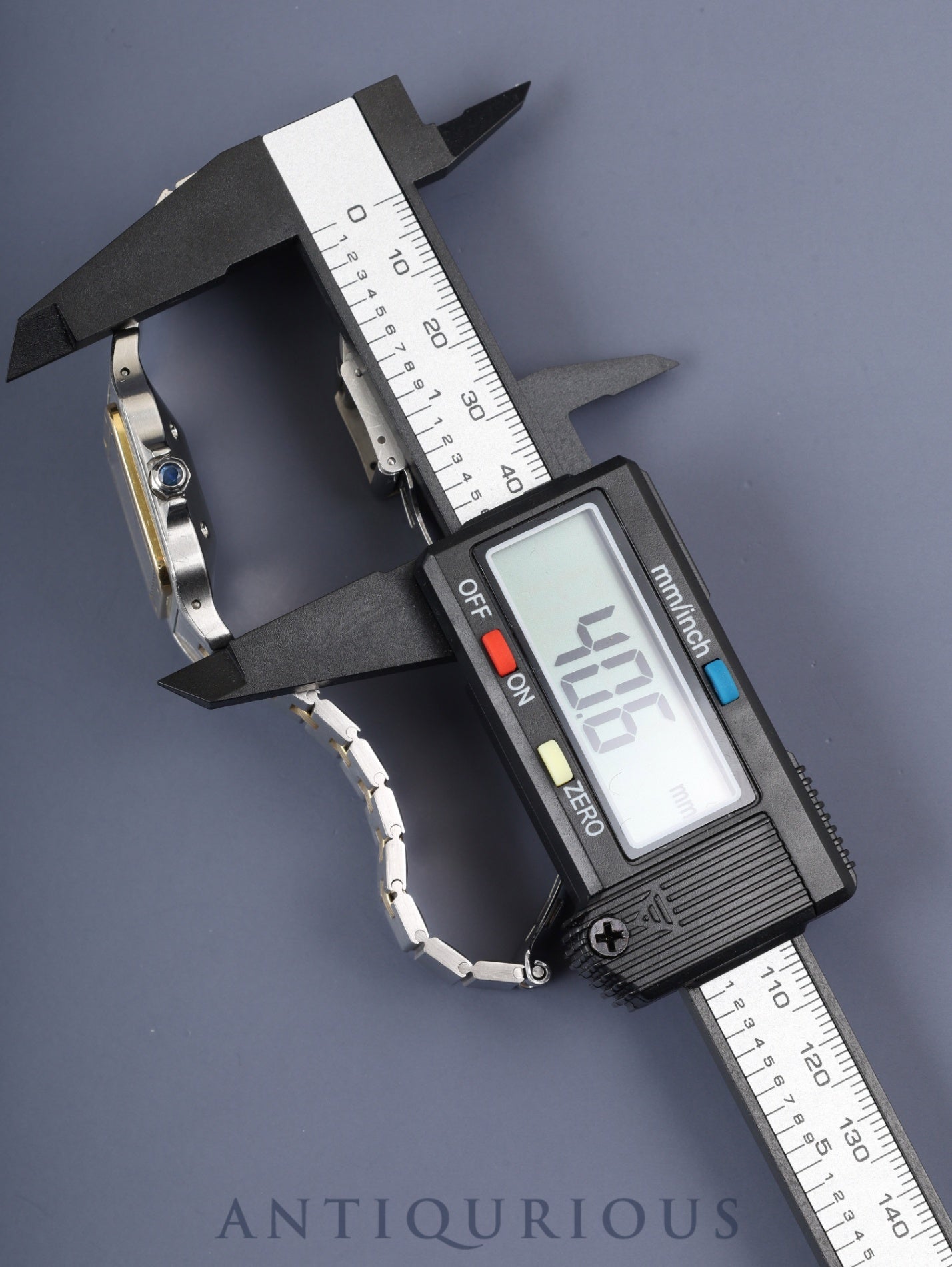 カルティエ サントス ガルベ LM 2961 自動巻き Cal.2671 SS/YG SS/YG ホワイトローマン文字盤 オーバーホール済み