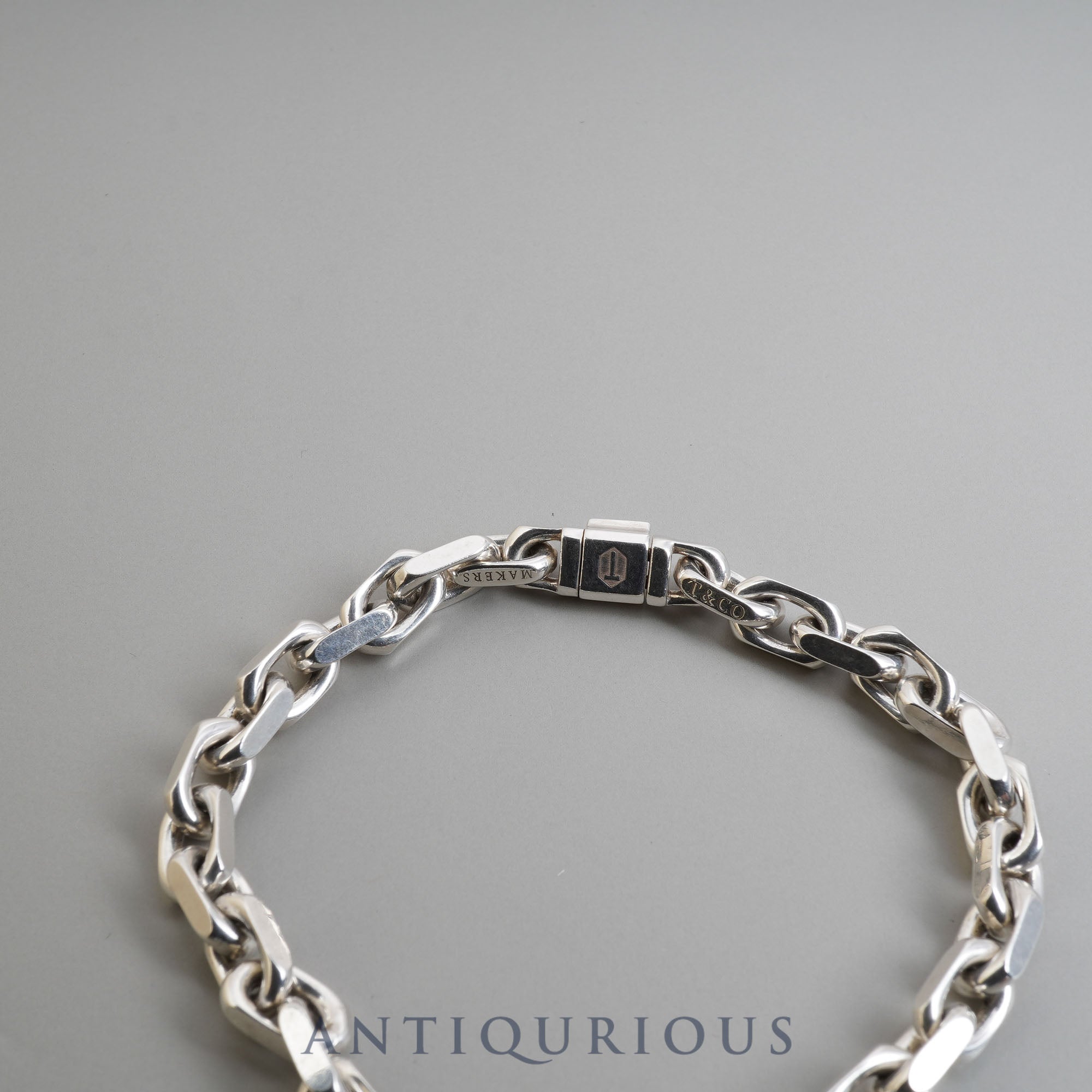 TIFFANY Tiffany Bracelet Makers Narrow 925/750