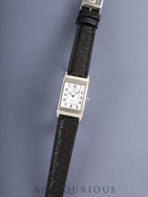 ジャガー・ルクルト レベルソ クラシック 250.8.86 手巻き Cal.846-1 SS 革 シルバーアラビア文字盤 オーバーホール済み