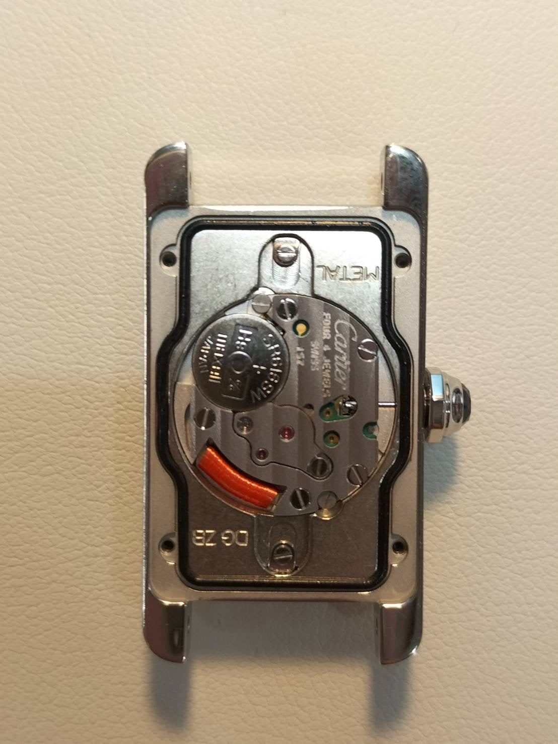 Cartier Tank Américaine SM WSTA0016 / 4274 Quartz Cal.157 SS Leather Original buckle (SS) Silver Roman dial (SWISS MADE) Warranty (2020) Overhauled