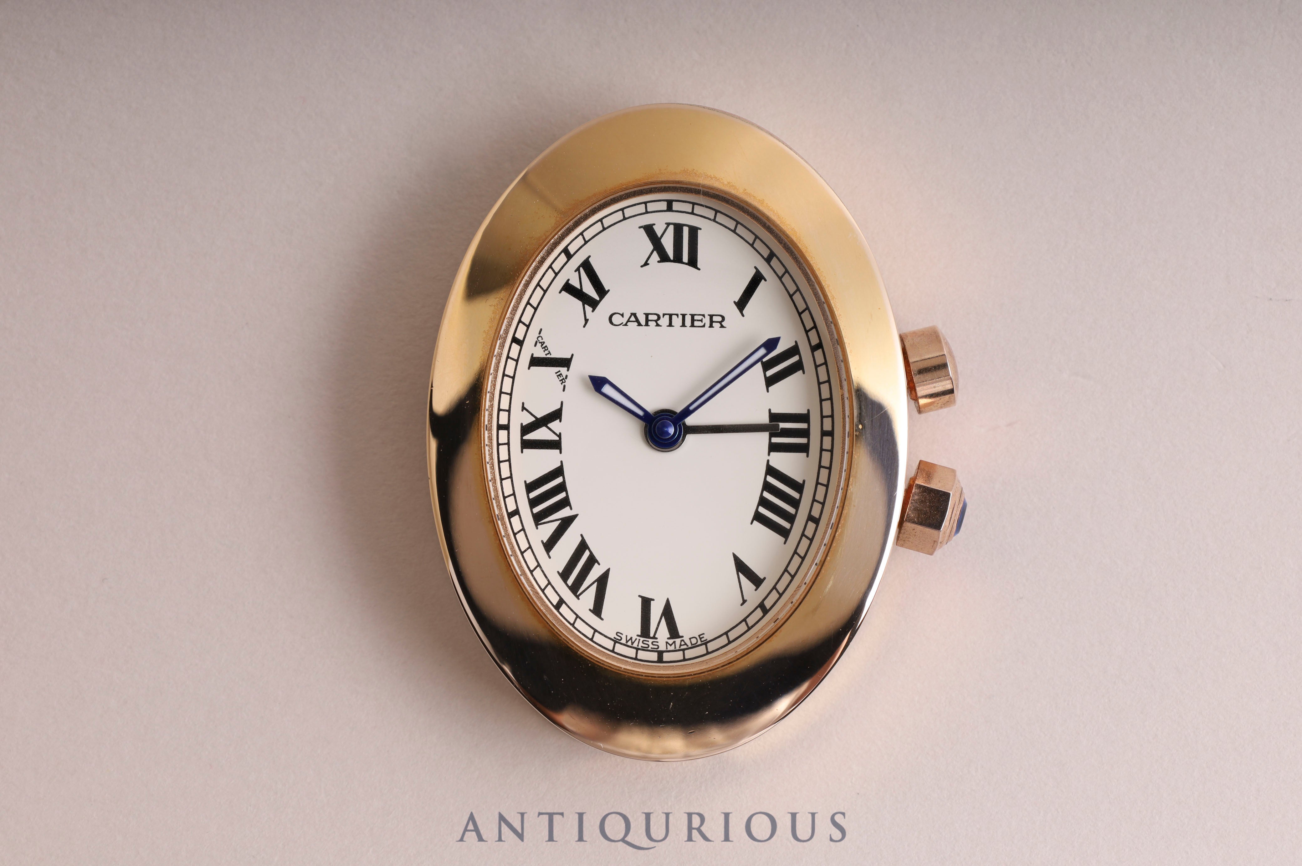 Cartier Baignoire Table Clock