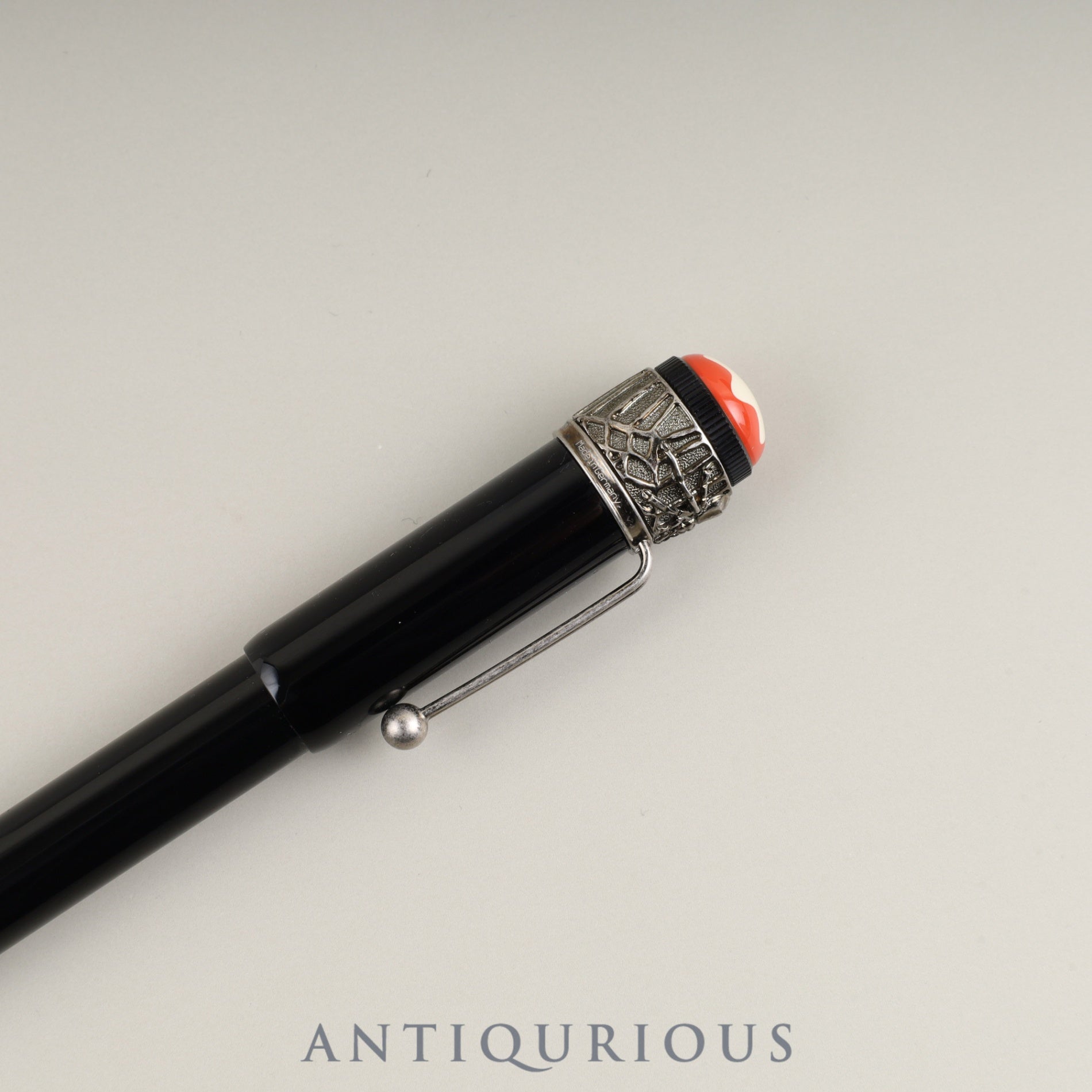 モンブラン ボールペン ヘリテイジ コレクション ルージュ&ノワール スペシャルエディション スパイダー GP×レジン ケース 国際保証書（2021年）未使用リフィル付属