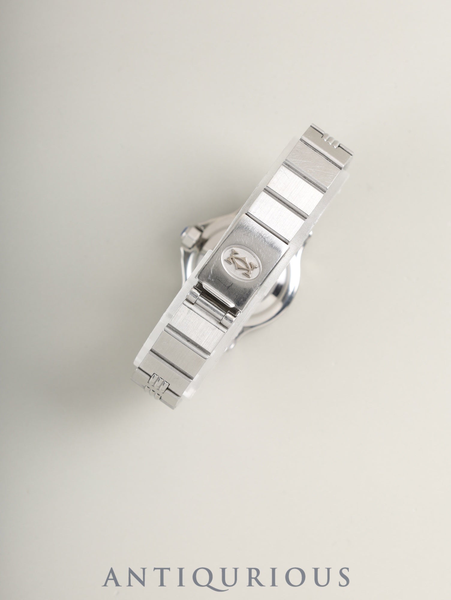 カルティエ サントス オクタゴン SM 0906 自動巻き Cal.2671 SS SS（ゴドロン）ホワイトローマン文字盤 オーバーホール済み