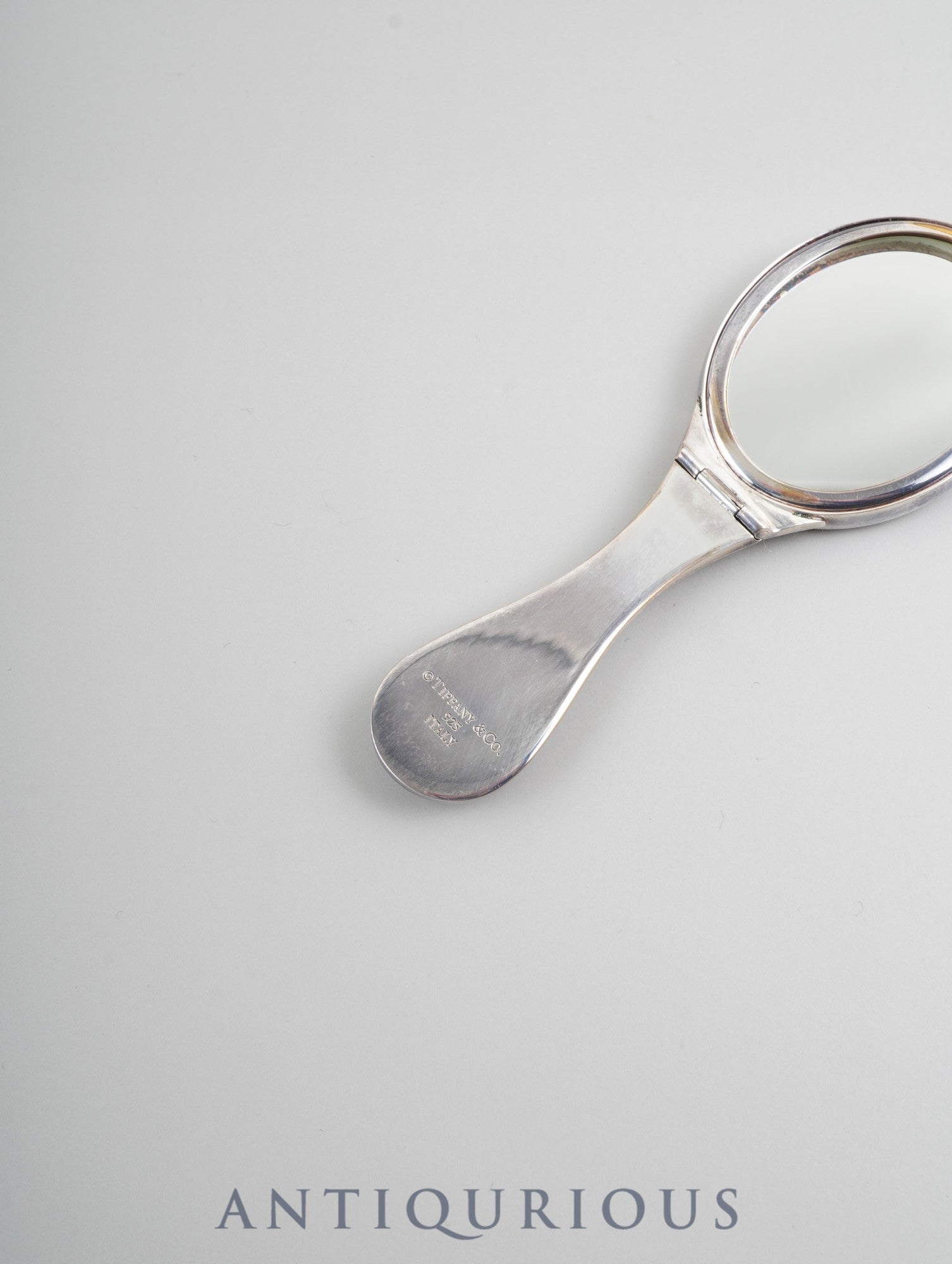 ティファニー コンパクトミラー スターリングシルバー 箱 保存袋