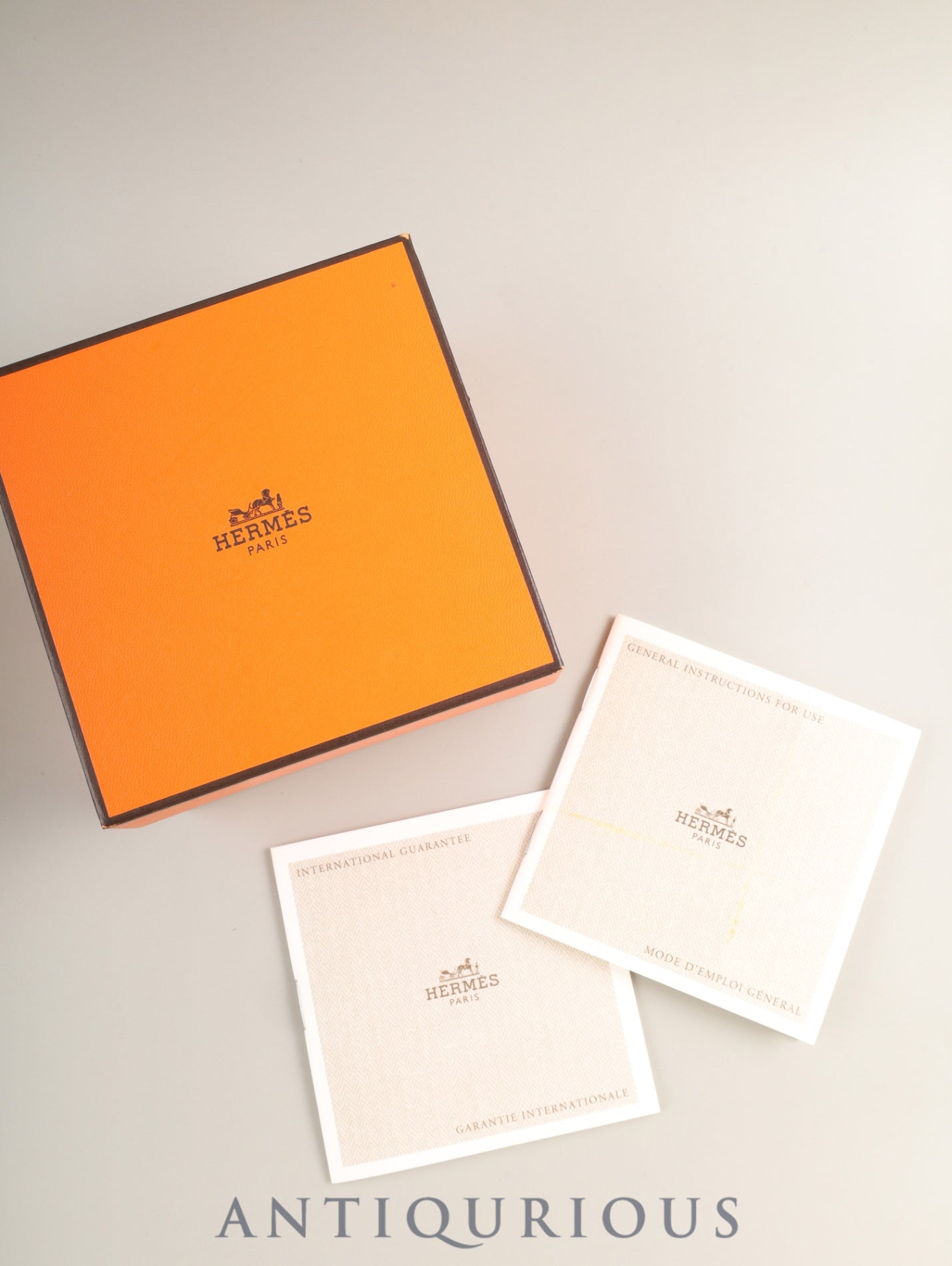 エルメス クリッパー CL4.220 クォーツ SS/GP SS/GP  アイボリー文字盤 30mm 箱 冊子 保証書 ※オーバーホール済み