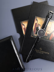 Vacheron Constantin Essential Flat 31160/000G-8996 Manual Winding Caliber 1132.2 750WG Leather Genuine Pin Buckle (750WG) Black Roman Dial Box Warranty Card (2002) Notebook Overhaul