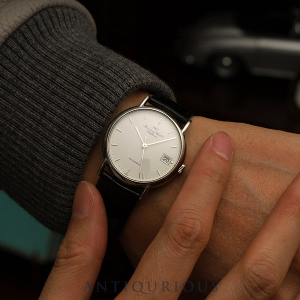IWC ポートフィノ 3513024 自動巻き Cal.C.30120 SS 革 社外尾錠（SS） ホワイト文字盤 オーバーホール済み アイダブリュシー