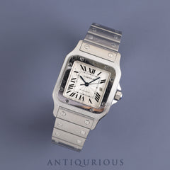 【美品】Cartier カルティエ　サントスガルべ　6コマ　約12mm幅 カルティエ サントス ガルベ LM W20040D6/2319 自動巻き SS