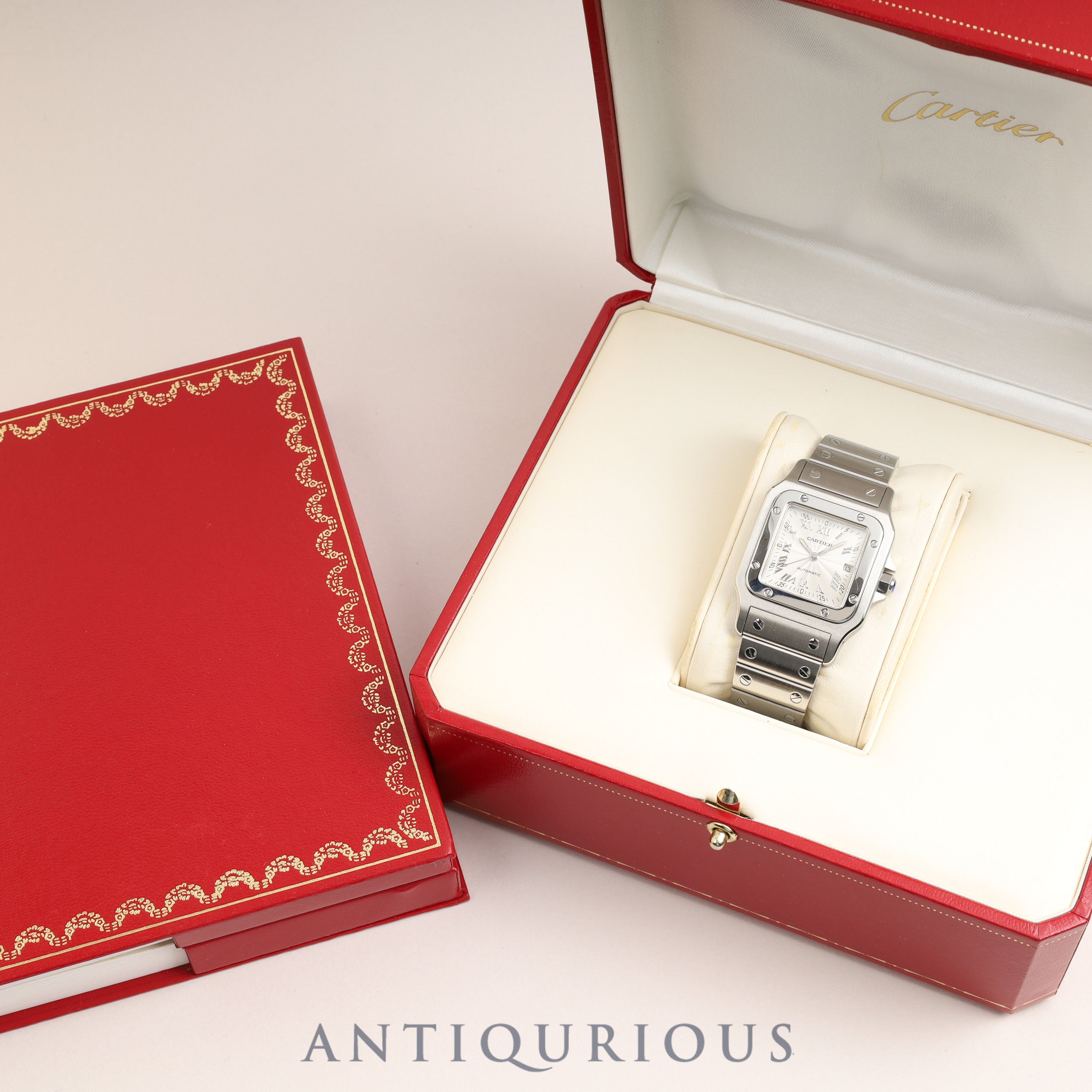 Cartier Santos Galbee LM W20040D6 Box and warranty card