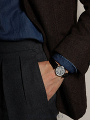 カルティエ マスト ヴァンドーム VLC LM 1860 クォーツ Cal.90.06 SV925 革 純正Dバックル（SS） オパラン文字盤 保証書（1996年）オーバーホール済み