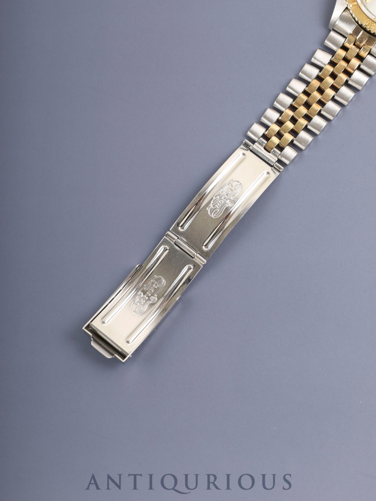 ロレックス デイトジャスト サンダーバード 1625/3 自動巻き Cal.1560 SS/YG シルバー文字盤 箱 クロノメーター証明書（1961年 / 個人名記載） 71番台（1960年）オーバーホール済み