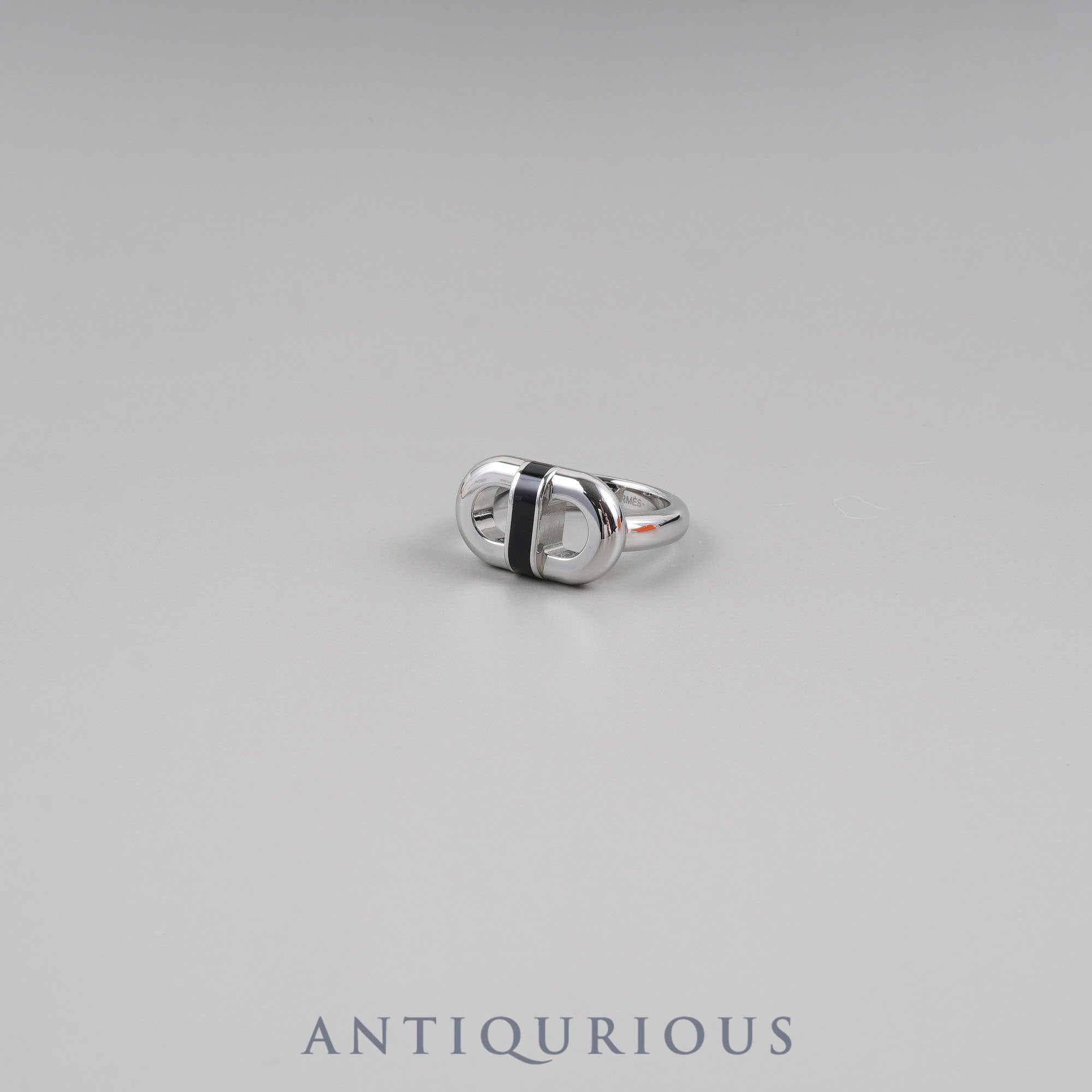 Hermes Maillon Ring SS #T58 Box Dust Bag
