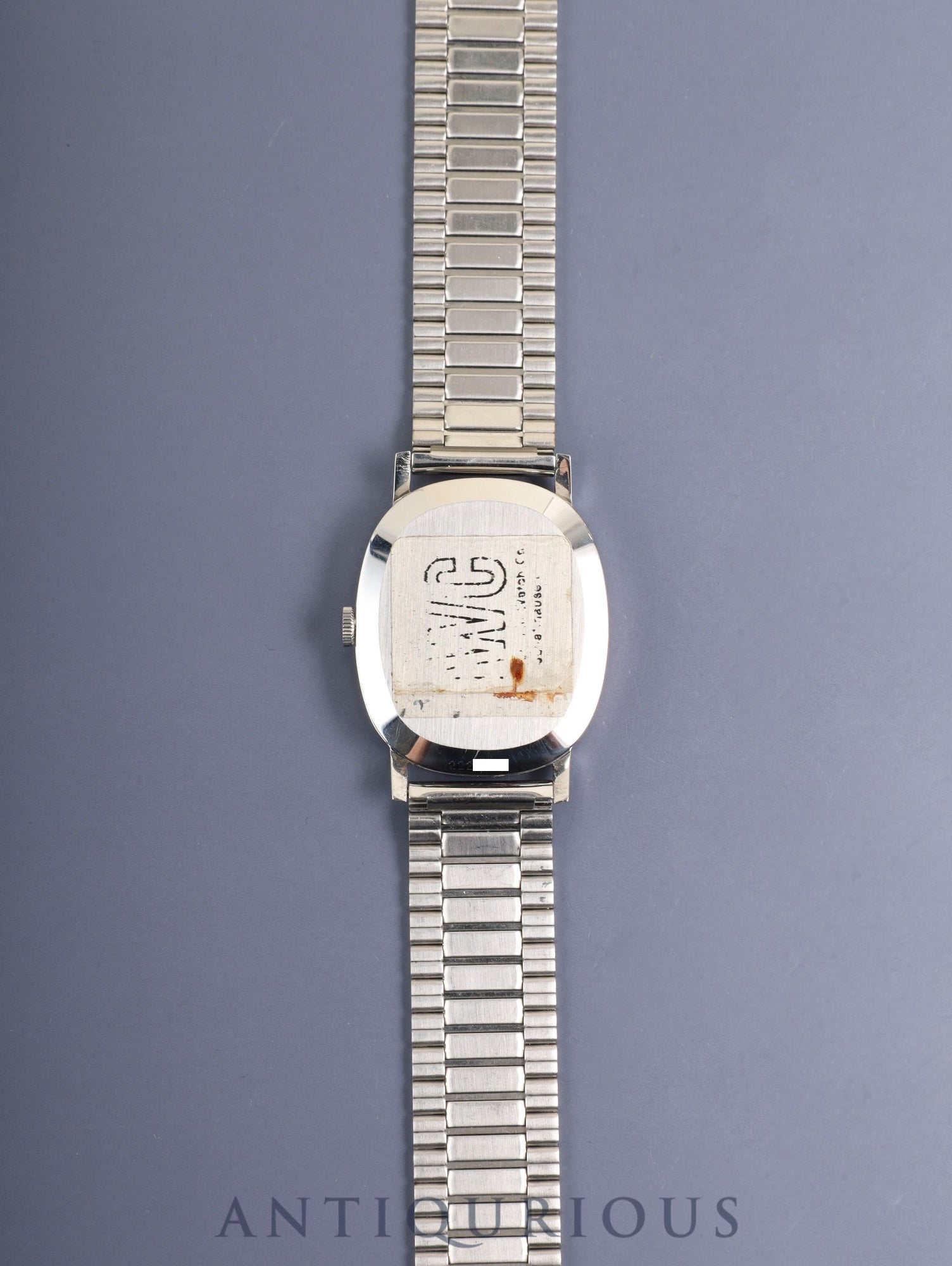 IWC オールドインター 2586 手巻き Cal.- SS SS シルバーリネン文字盤（SWISS表記）箱 タグ オーバーホール済み