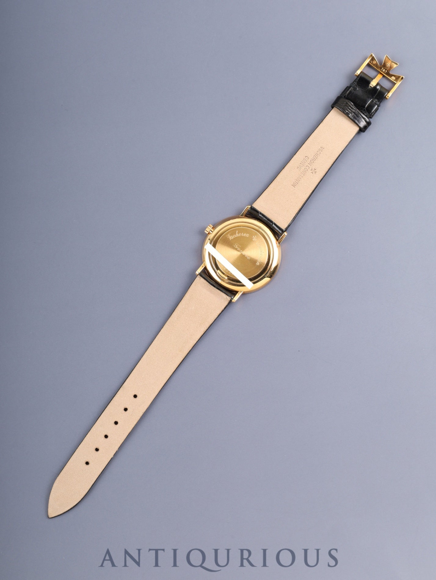 Vacheron Constantin Essential 31039 Manual Winding Cal.1132.2 750YG Original Leather Strap Original Pin Buckle (750YG) Champagne Dial (Diamond / Sigma Dial) Box Case Overhauled