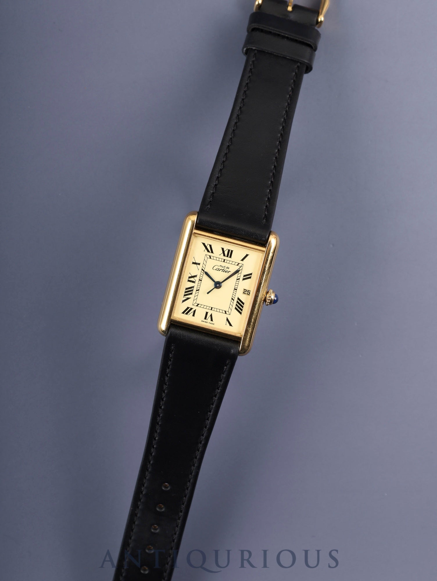 オーバーホール済 カルティエ マストタンクLM 手巻 腕時計 A389 オーバーホール済 カルティエ マストタンクLM 手巻 腕時計 A389