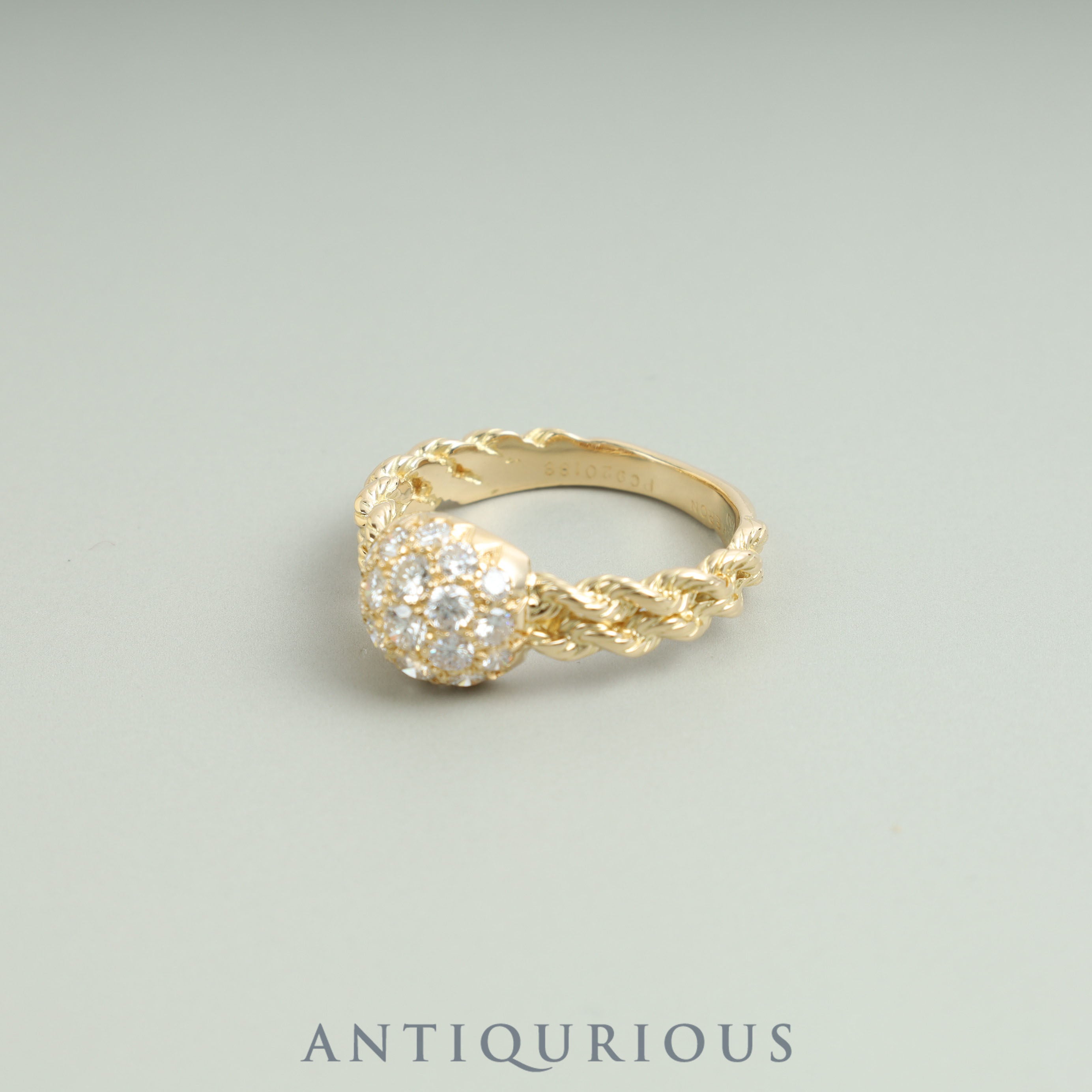 Boucheron ring vintage diamond