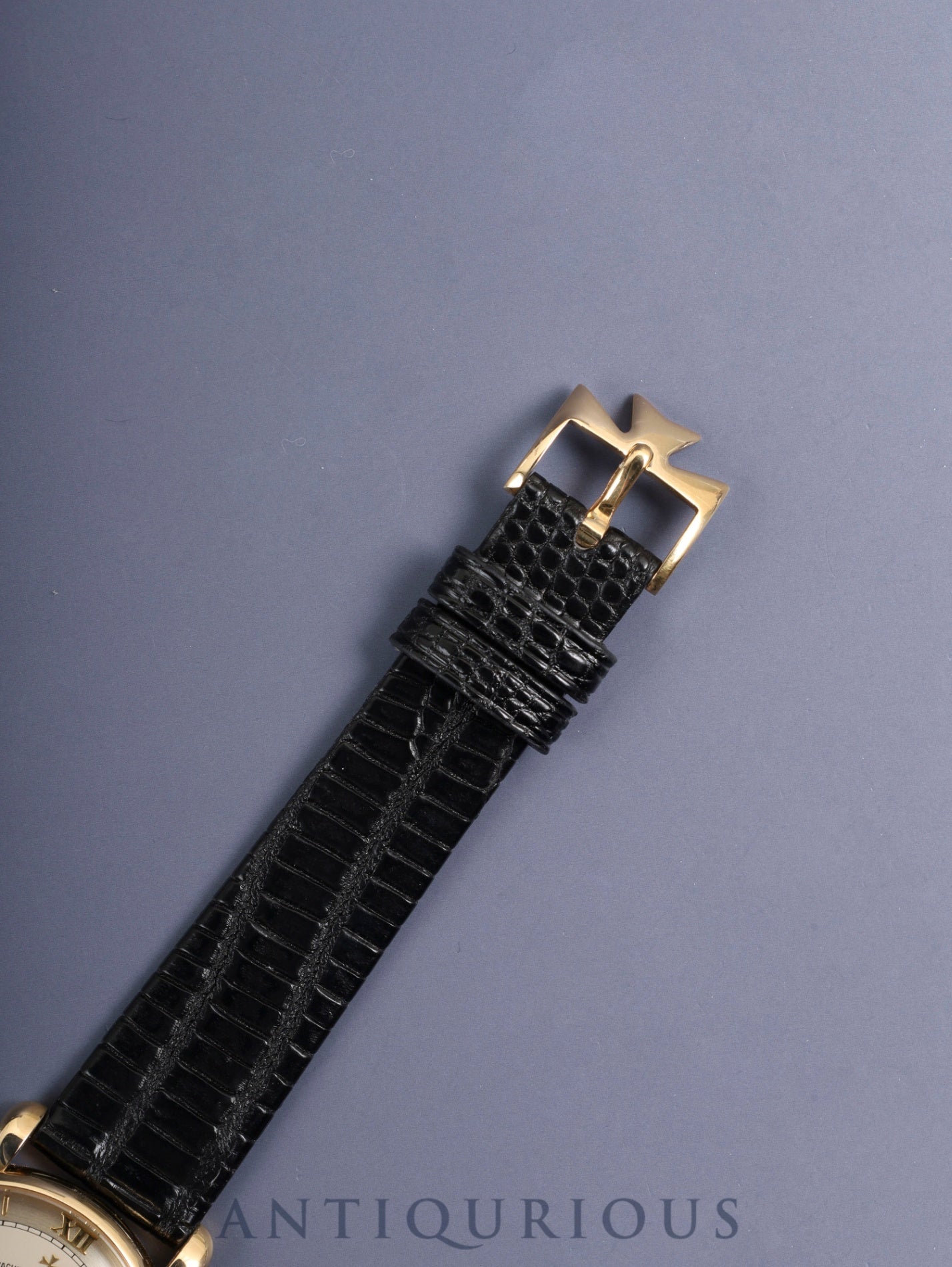 ヴァシュロン・コンスタンタン ヒストリカル ルネサンス 92084/1 手巻き Cal.1014/1 750YG 革 純正ピンバックル（750YG）ゴールド文字盤 箱 ケース オーバーホール済み