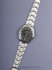 Rolex Air-King 5500 Automatic Caliber 1520 Stainless Steel Black Dial No. 27 (1969) Overhauled