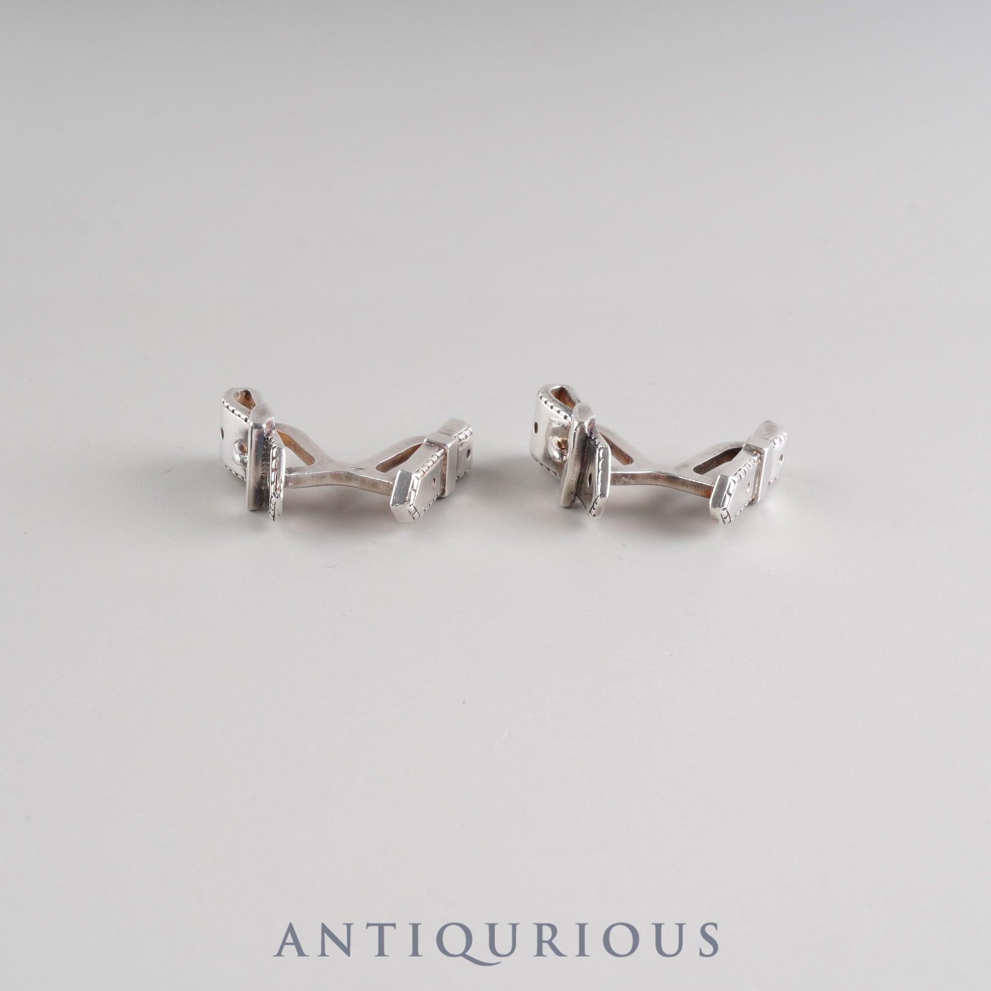 Hermes cufflinks with belt motif